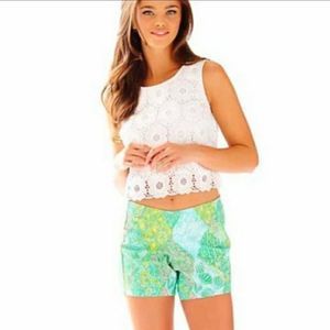 Lilly Pulitzer Deenie Shorts in "Sun Dance"